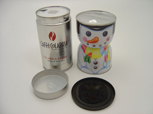 holiday tins & containers
