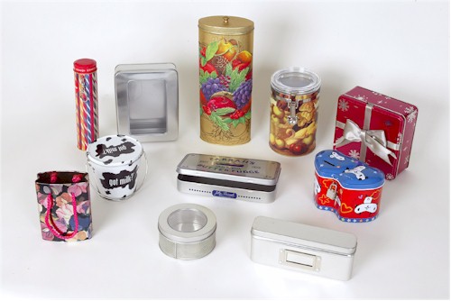 Decorative Tin Containers for Massachusetts